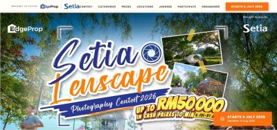 S P Setia Launches Nationwide ��Setia Lenscape�� Photography Campaign to Showcase Township Living