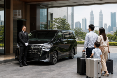 KLIA Pickup with Full-Day Chauffeur Disposal for Business Guests in Kuala Lumpur