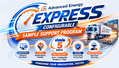 Advanced Energy Express Configurable Sample Support Program