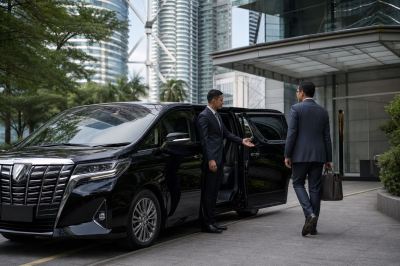 Corporate Chauffeur Service in KLCC for Business Meetings, Hotels and VIP Guests