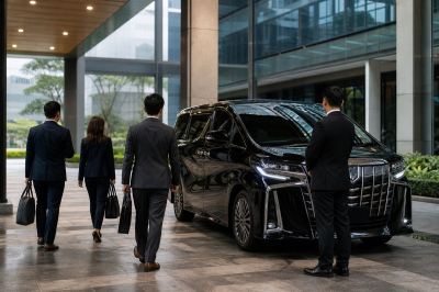 Corporate Roadshow Chauffeur in Kuala Lumpur for Multiple Meeting Stops