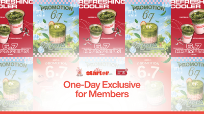Celebrate 7.7 with RM6.70 Matcha Strawberry at Flame & Fern Cafe, The Starter Cafe & Flame N Fern Boost