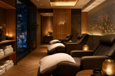 Foot and Body Massage in Kota Kinabalu for Friends After Shopping Near Warisan Square