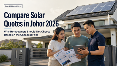 Compare Solar Quotes in Johor 2026: Why Homeowners Should Not Choose Based on the Cheapest Price