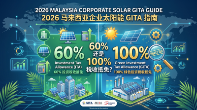 2026 Panduan GITA Solar Korporat Malaysia��Elaun Cukai 60% atau 100%?