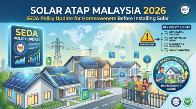 Solar ATAP Malaysia 2026��Info SEDA Untuk Pemilik Rumah Sebelum Pasang Solar