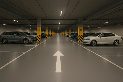 Why apply polyurethane coating to the carpark