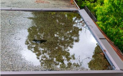 Water Ponding on Roof Slab: Root Causes & Engineering Solutions