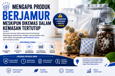 Mengapa Produk Berjamur Meskipun Dikemas dalam Kemasan Tertutup?