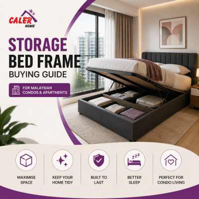 Storage Bed Frame Buying Guide for Malaysian Condos and Apartments