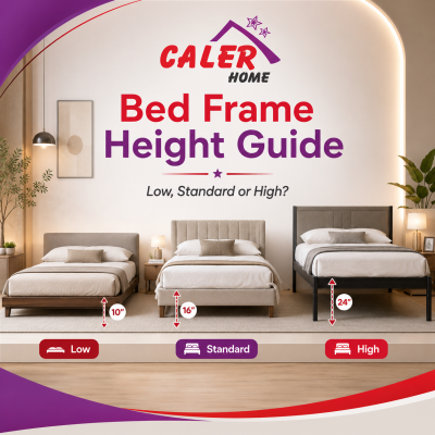 Bed Frame Height Guide: Low, Standard or High Bed Frame?