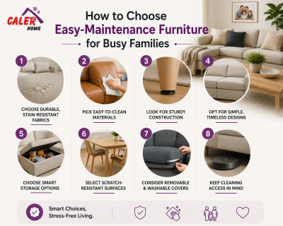 Easy-Maintenance Furniture for Busy Families in Malaysia