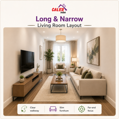 How to Arrange Furniture in a Long and Narrow Living Room