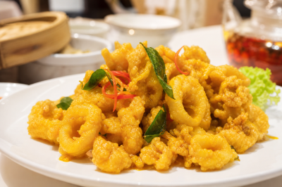Salted Egg Squid in SS2 Petaling Jaya for Chinese Seafood Meals