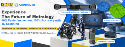 Experience The Future of Metrology 80% Faster Inspection, 100% Accuracy with 3D Scanning