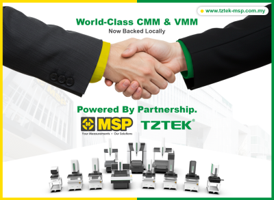 Official Announcement MSP Metrology Appointed as Authorized Partner of TZTEK in Malaysia
