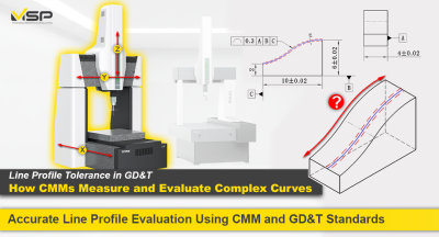 Line Profile Tolerance in GD&T: How CMMs Measure and Evaluate Complex Curves