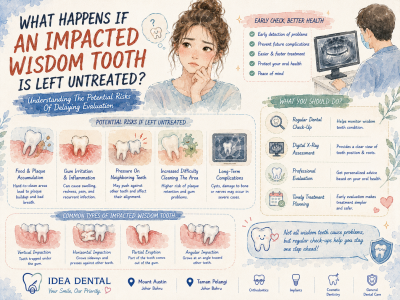 What Happens If An Impacted Wisdom Tooth Is Left Untreated? Understanding The Potential Risks Of Delaying Evaluation
