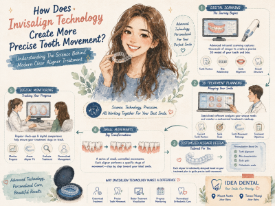 How Does Invisalign Technology Create More Precise Tooth Movement? Understanding The Science Behind Modern Clear Aligner Treatment