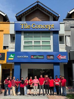 The New Tile Concept Showroom in Kota Damansara