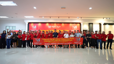 DEER Tiles Malaysia Factory - Reshaping Manufacturing in SEA