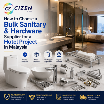 How to Choose a Bulk Sanitary and Hardware Supplier for a Hotel Project in Malaysia
