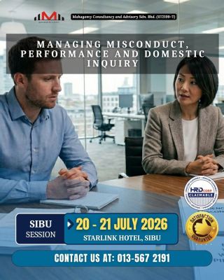 Managing Misconduct, Poor Performance and Domestic Inquiry