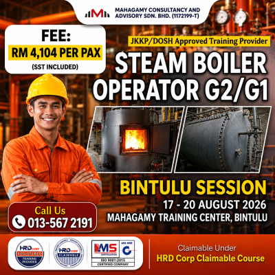 Steam Boiler Operator G2/G1