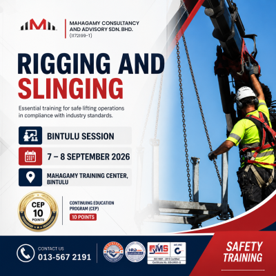 Bintulu : Appropriate Rigging and Slinging for Riggers and Stevedores