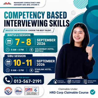 SIBU & BINTULU : COMPETENCY BASED INTERVIEWING SKILLS 
