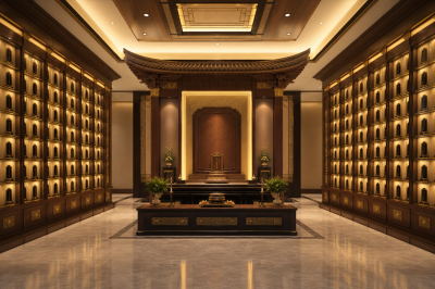 Ancestral Tablet Design in KL for Temple Memorial Halls and Family Niches