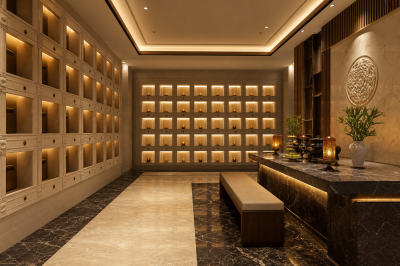 Memorial Hall Material Selection in Malaysia for Columbarium and Temple Upgrades