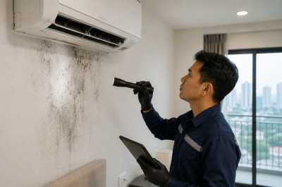 Paip Saliran Aircond Tersumbat Boleh Menyebabkan Dinding Berkulat? Fakta Yang Ramai Pemilik Rumah KL Tidak Tahu