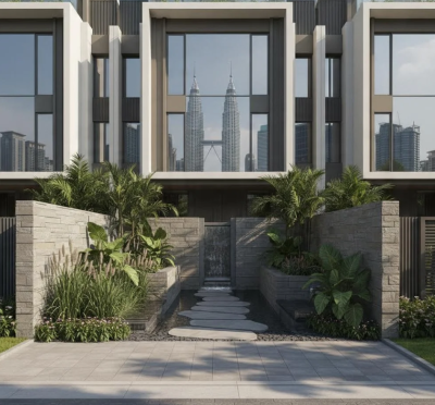 Residential Landscape Design KL City Center | Eden Landscape 
