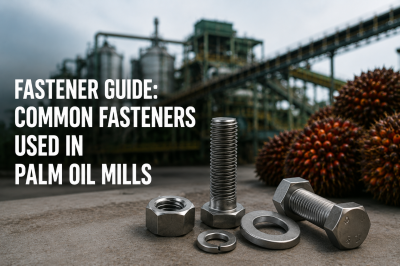 Fastener Guide: Common Fasteners Used in Palm Oil Mills