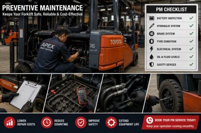 How Preventive Maintenance Saves Forklift Owners Thousands In Repair Costs