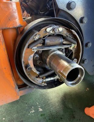 Forklift Brake No Response Repair At Customer Site