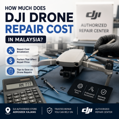  How Much Does DJI Drone Repair Cost in Malaysia? (2026 Guide)