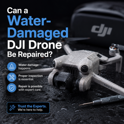 Can a Water-Damaged DJI Drone Be Repaired?