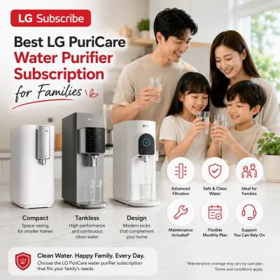 Which LG PuriCare Water Purifier Is Suitable for Your Family?