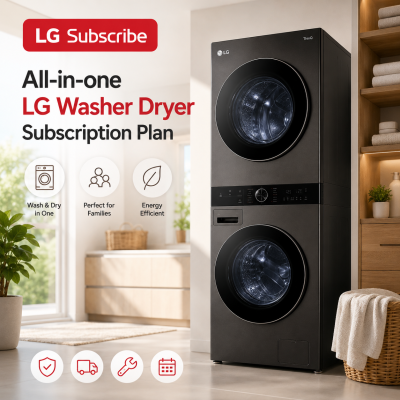 Recommended All-in-one LG Washer Dryer Subscription Plan In Malaysia