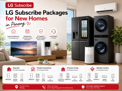 LG Subscribe Packages for New Homes in Penang