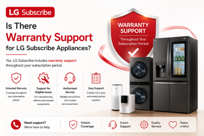 Is There Warranty Support for LG Subscribe Appliances?