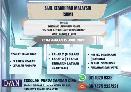 Sijil Kemahiran Malaysia (SKM)