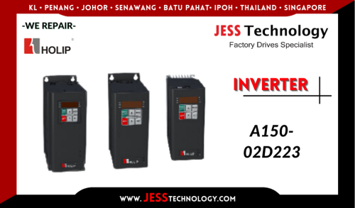 Repair HOLIP INVERTER A150-02D223 KL, Selangor, Johor, Penang, Batu Pahat, Ipoh
