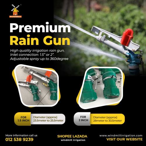 Premium Quality Irrigation Rain Gun For Lawn Areas