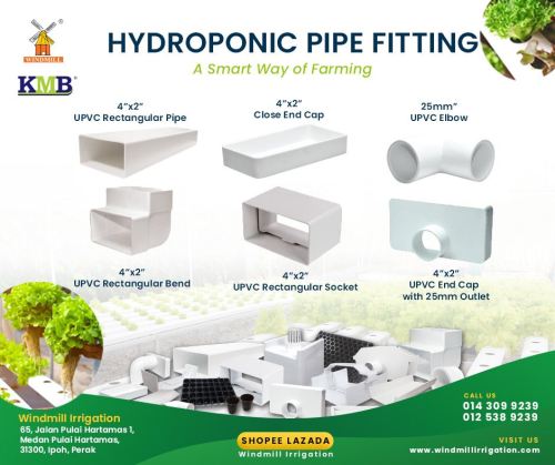 Hydroponic Pipe Fittings System