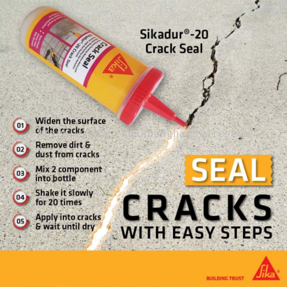 sika crack seal 20