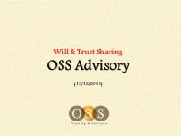 OSS Advisory