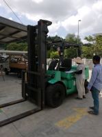 Mitsubishi Diesel Forklift Rental at Seri Kembangan, Selangor Malaysia